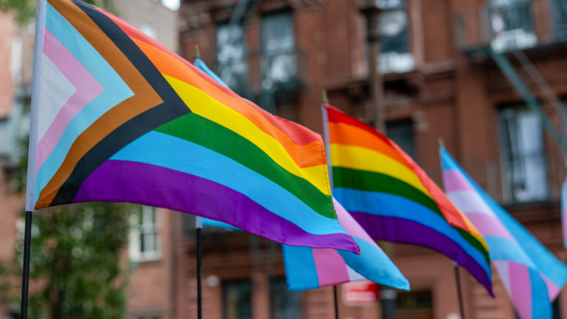 pride flags